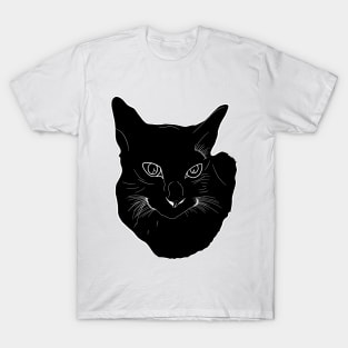 OLIVE OIL THE CAT LOGO Mark Gufler Art T-Shirt